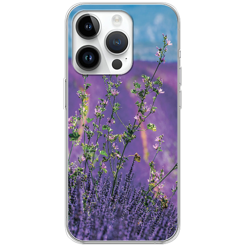 Чехол BoxFace iPhone 15 Pro Max Lavender Field