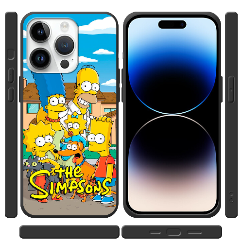 Чехол BoxFace iPhone 15 Pro Max the simpsons