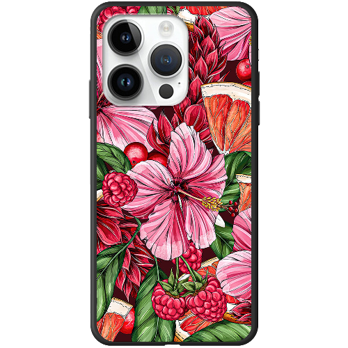 Чехол BoxFace iPhone 15 Pro Max Tropical Flowers