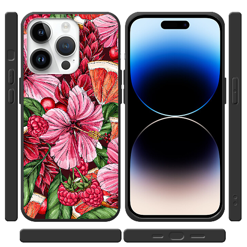 Чехол BoxFace iPhone 15 Pro Max Tropical Flowers