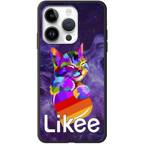 Чехол BoxFace iPhone 15 Pro Max Котик Likee