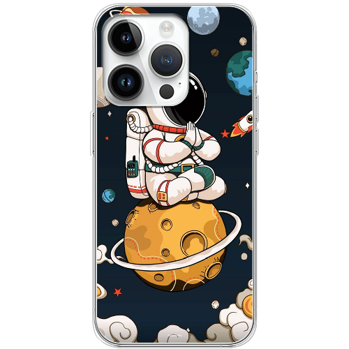 Чехол BoxFace iPhone 15 Pro Max Astronaut