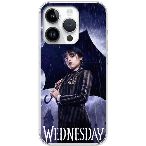 Чехол BoxFace iPhone 15 Pro Max Wednesday Addams