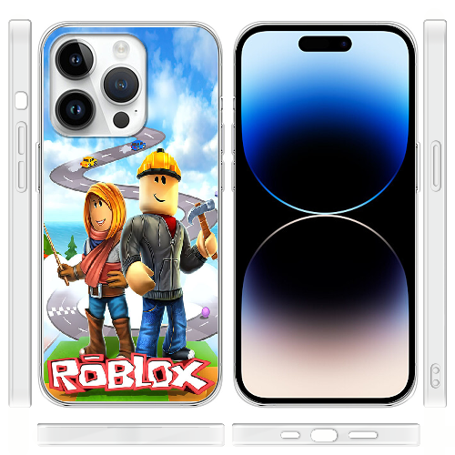 Чехол BoxFace iPhone 15 Pro Max Roblox Білдерман