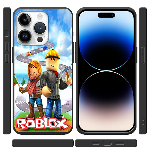 Чехол BoxFace iPhone 15 Pro Max Roblox Білдерман