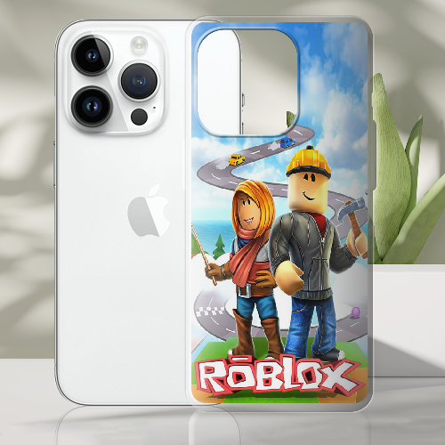 Чехол BoxFace iPhone 15 Pro Max Roblox Білдерман