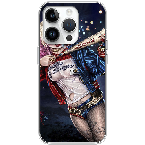 Чехол BoxFace iPhone 15 Pro Max Harley Quinn