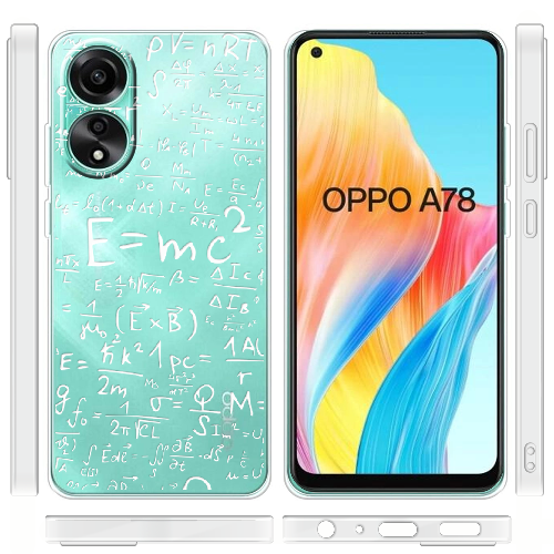 Чехол Boxface OPPO A78 4G E=mc2