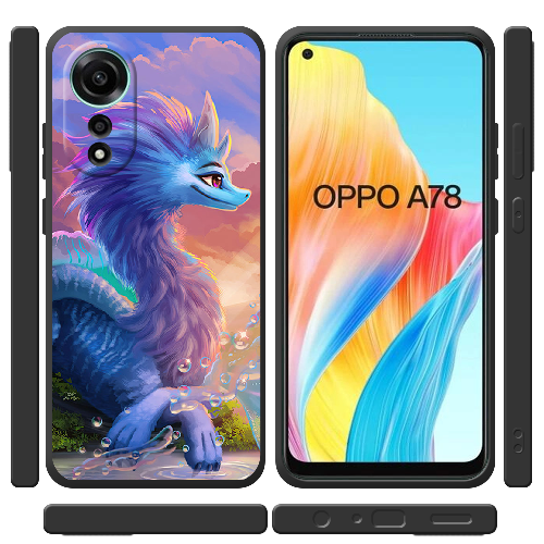 Чехол Boxface OPPO A78 4G Дракон Сісу