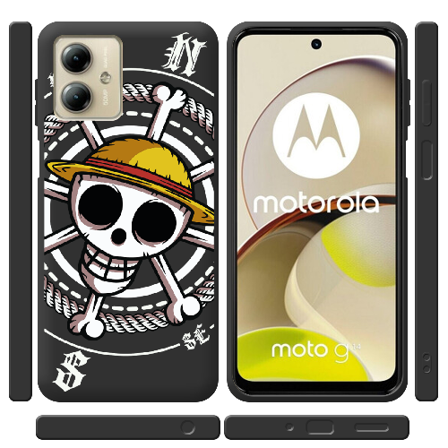 Чехол BoxFace Motorola G14 One Piece Компас