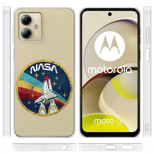 Чехол BoxFace Motorola G14 Space Shuttle NASA