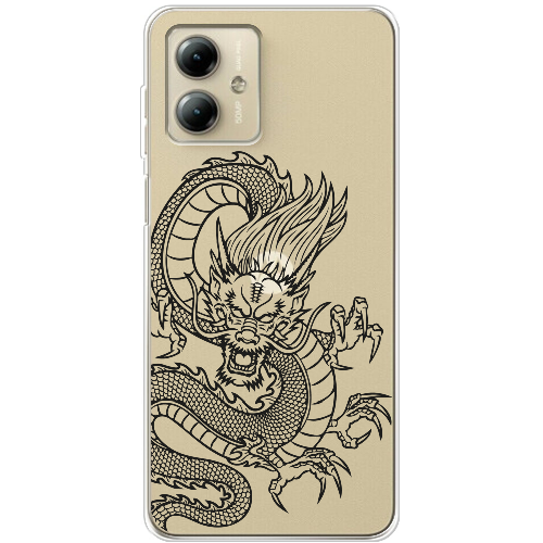 Чехол BoxFace Motorola G14 Китайский Дракон