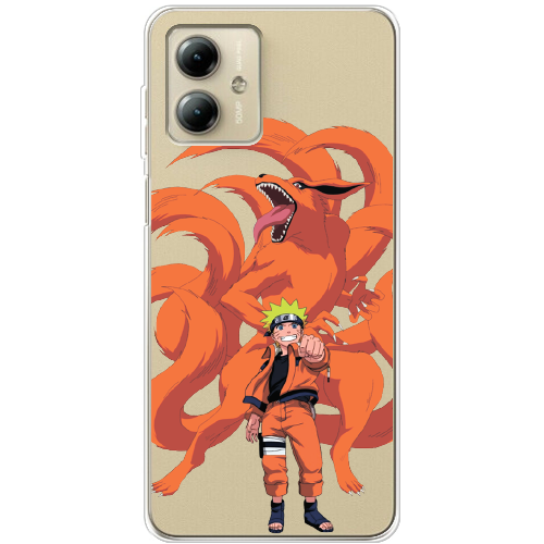 Чехол BoxFace Motorola G14 Naruto and Kurama