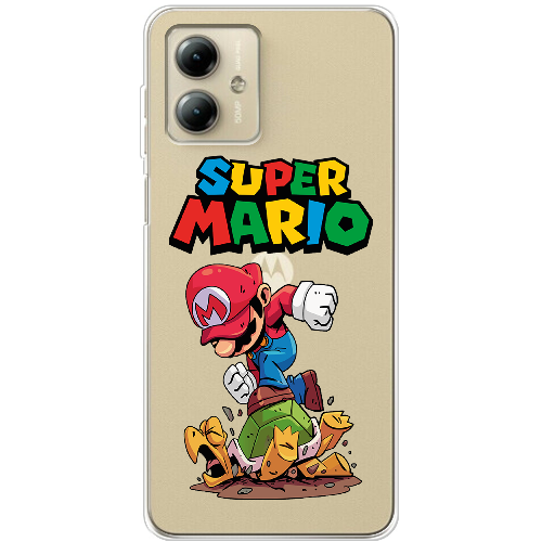 Чехол BoxFace Motorola G14 Super Mario