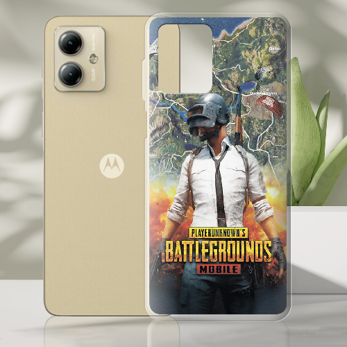 Чехол BoxFace Motorola G14 PUBG Mobile