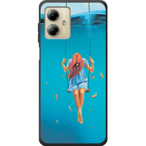 Чехол BoxFace Motorola G14 Girl In The Sea