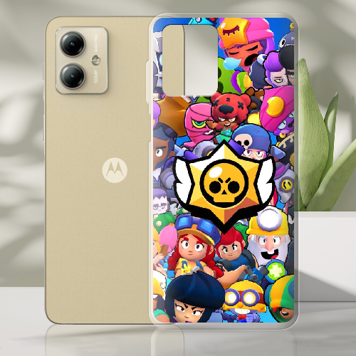 Чехол BoxFace Motorola G14 Brawl Stars