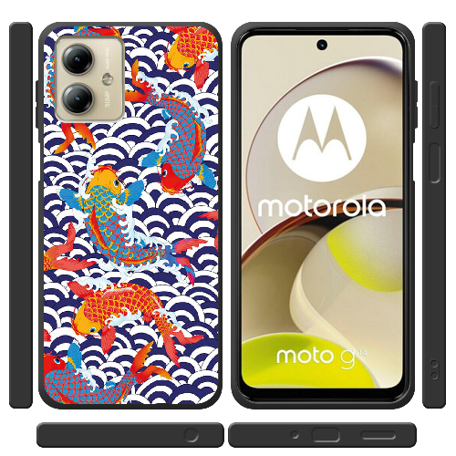 Чехол BoxFace Motorola G14 Koi Fish