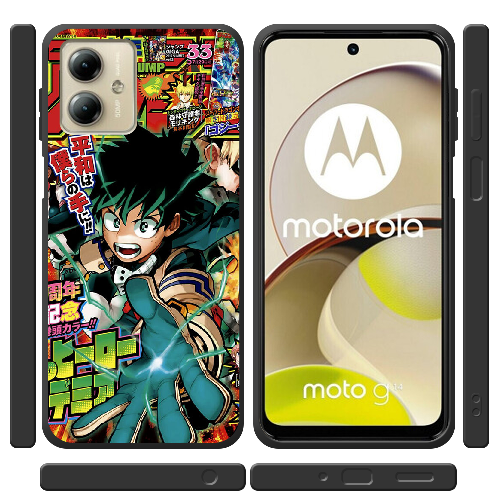 Чехол BoxFace Motorola G14 My Hero Academia