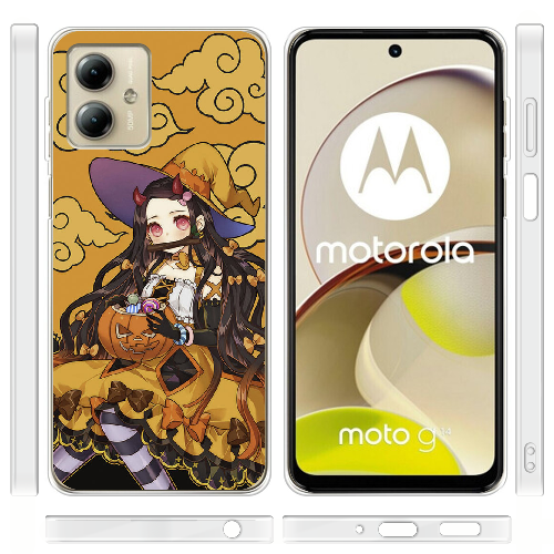 Чехол BoxFace Motorola G14 Kamado Nezuko Halloween