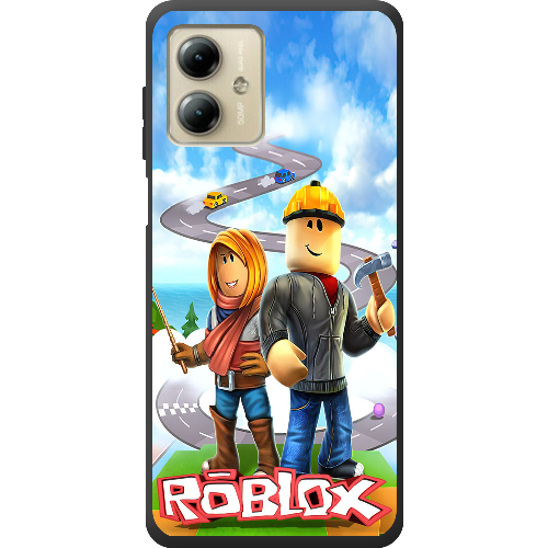 Чехол BoxFace Motorola G14 Roblox Білдерман