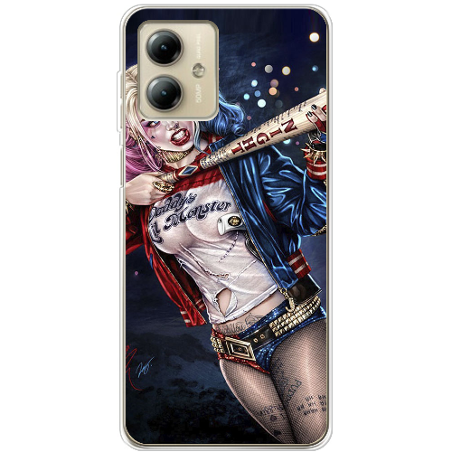 Чехол BoxFace Motorola G14 Harley Quinn