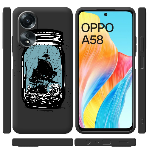 Чехол Boxface OPPO A58 4G Trapped