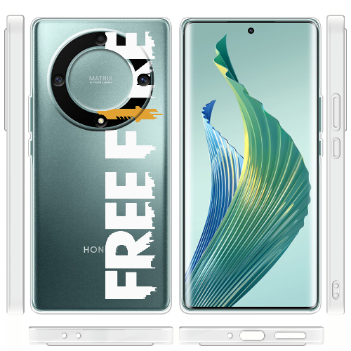 Чехол BoxFace Honor Magic 5 Lite 5G Белый Free Fire