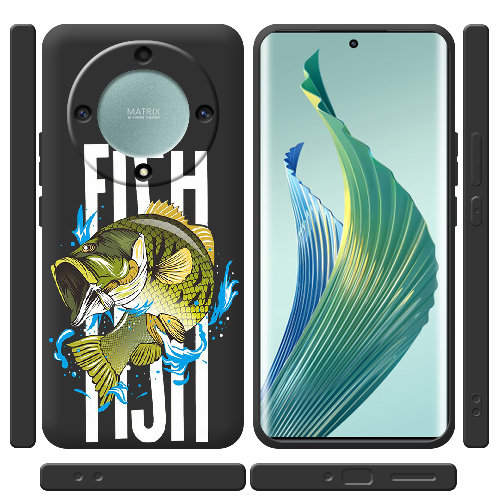 Чехол BoxFace Honor Magic 5 Lite 5G Bass fish