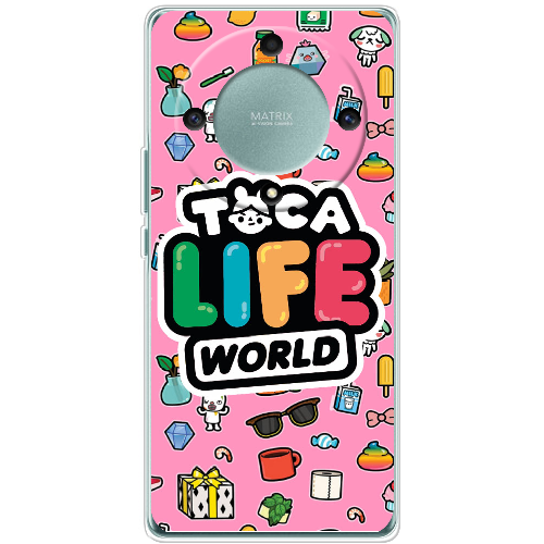 Чехол BoxFace Honor Magic 5 Lite 5G Toca Boca Life World