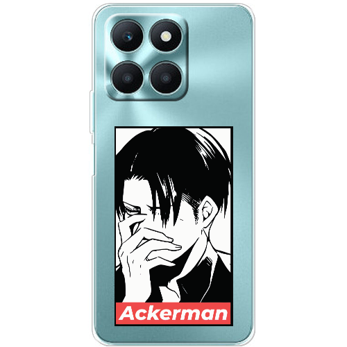 Чехол BoxFace Honor X6a Attack On Titan - Ackerman