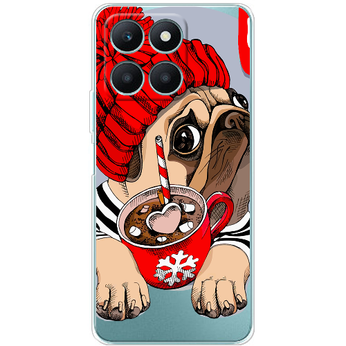 Чехол BoxFace Honor X6a Winter Puggy