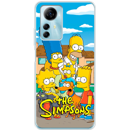 Чехол BoxFace ZTE Blade A72s the simpsons