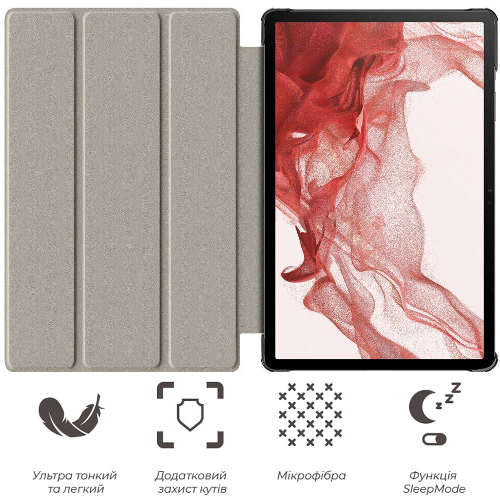 Чехол для Samsung Galaxy Tab S9 Plus 12.4" Eren Yeager Transformation