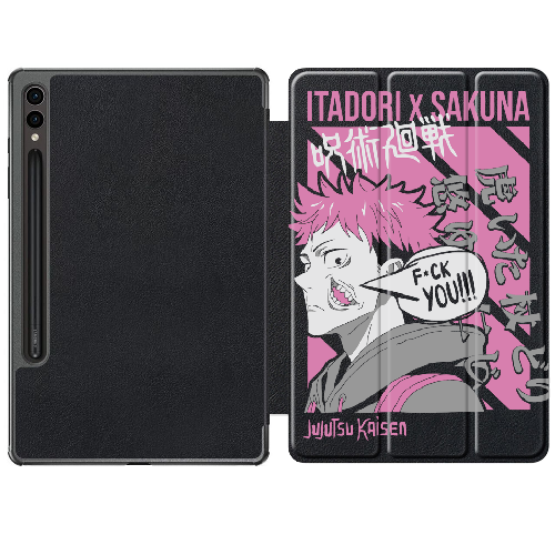 Чехол для Samsung Galaxy Tab S9 Plus 12.4" Itadori Yuuji Sukuna
