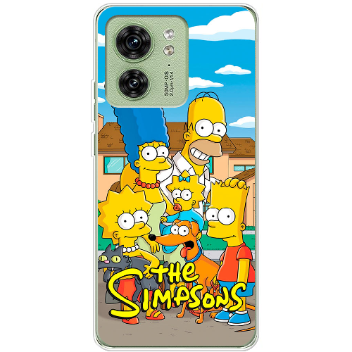 Чехол BoxFace Motorola Edge 40 the simpsons