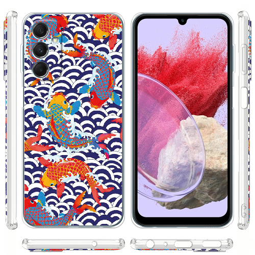 Чехол BoxFace Samsung Galaxy M34 5G (M346) Koi Fish