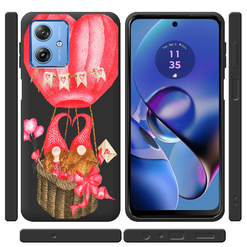 Чехол BoxFace Motorola G54 5G Valentine Dwarfs