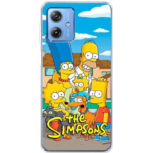 Чехол BoxFace Motorola G54 5G the simpsons