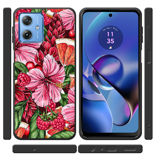 Чехол BoxFace Motorola G54 5G Tropical Flowers