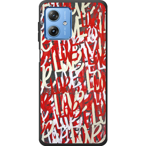 Чехол BoxFace Motorola G54 5G Love Graffiti