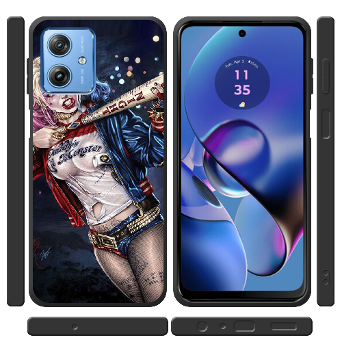 Чехол BoxFace Motorola G54 5G Harley Quinn