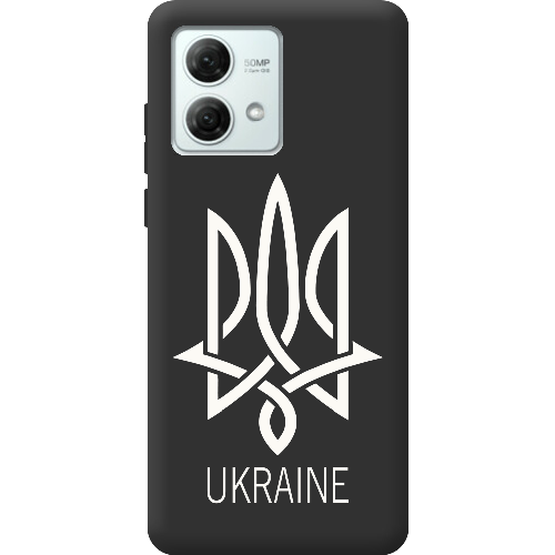 Чехол BoxFace Motorola G84 Тризуб монограмма UKRAINE