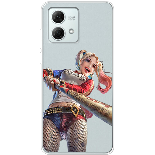 Чехол BoxFace Motorola G84 Happy Harley Quinn