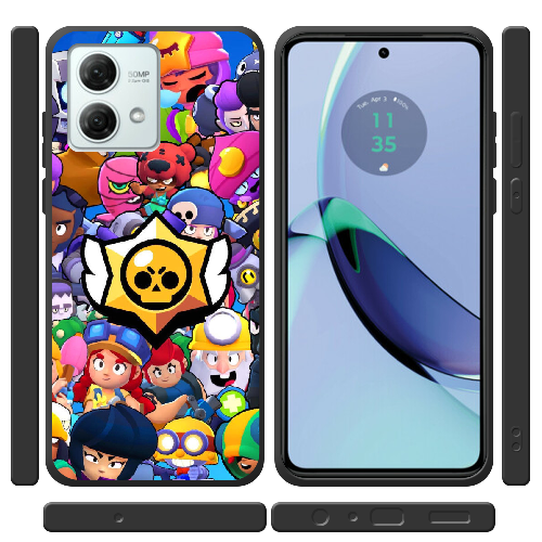 Чехол BoxFace Motorola G84 Brawl Stars