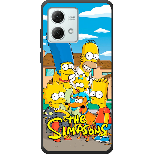 Чехол BoxFace Motorola G84 the simpsons