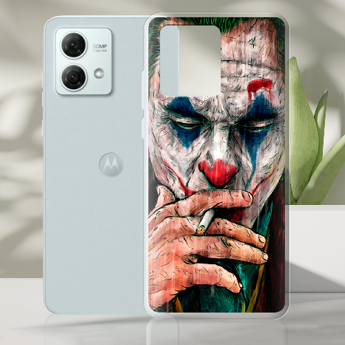 Чехол BoxFace Motorola G84 Joker Smoking