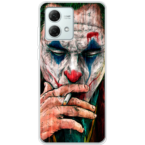 Чехол BoxFace Motorola G84 Joker Smoking