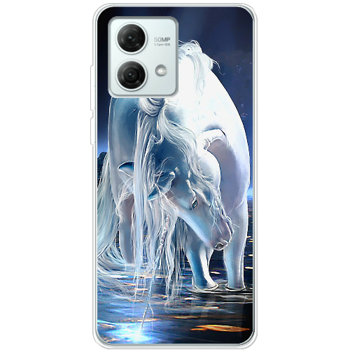 Чехол BoxFace Motorola G84 White Horse