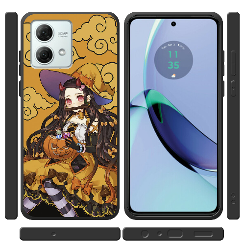 Чехол BoxFace Motorola G84 Kamado Nezuko Halloween